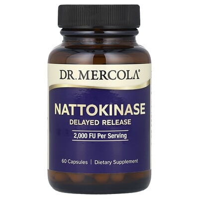 Dr. Mercola, Nattokinase , 2,000 FU , 60 Capsules