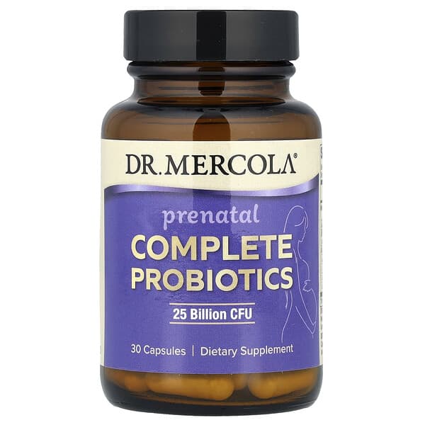 Dr. Mercola, 產前多面益生菌，250 億 CFU，30 粒膠囊