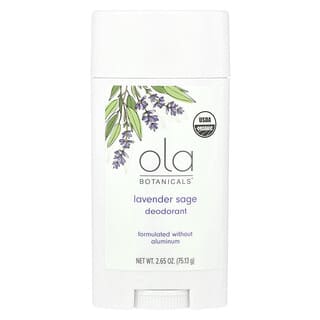 Dr. Mercola, Ola Botanicals® Deodorant, Lavender Sage, 2.65 oz (75.13 g)