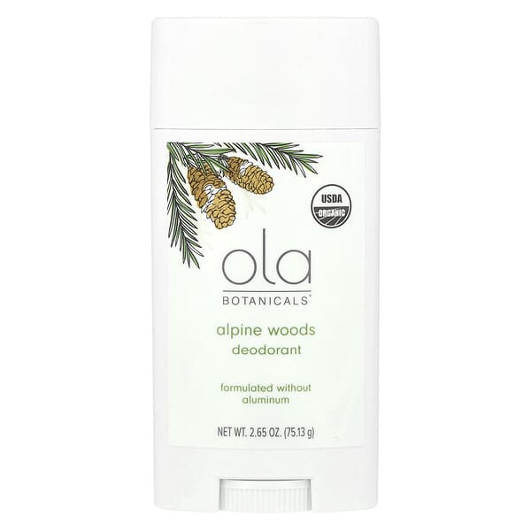 Dr. Mercola, Ola Botanicals®, дезодорант, альпийский лес, 75,13 г (2,65 унции)