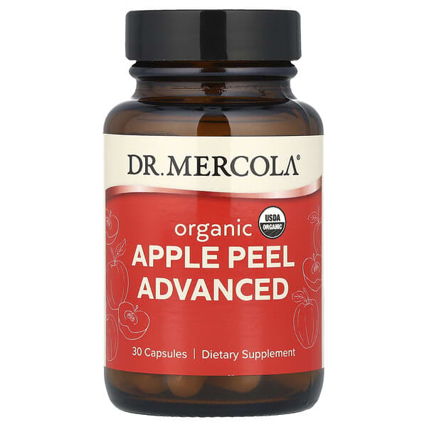 Dr. Mercola Organic Apple Peel Advanced, 30 Capsules
