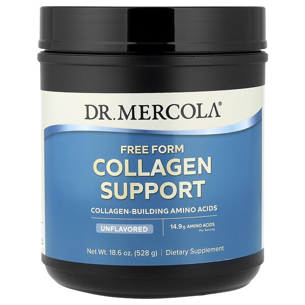 Dr. Mercola, 유리형 콜라겐 보충제, 무맛, 528g(18.6oz)