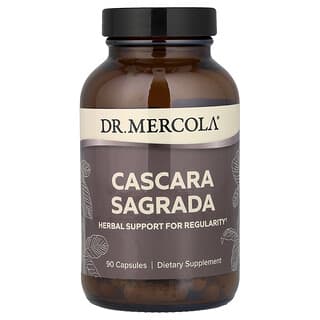 Dr. Mercola, Cascara sagrada, 90 capsules (308 mg pièce)