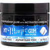 My Magic Gum with Xylitol and Activated Charcoal, Peppermint, 30 Pieces