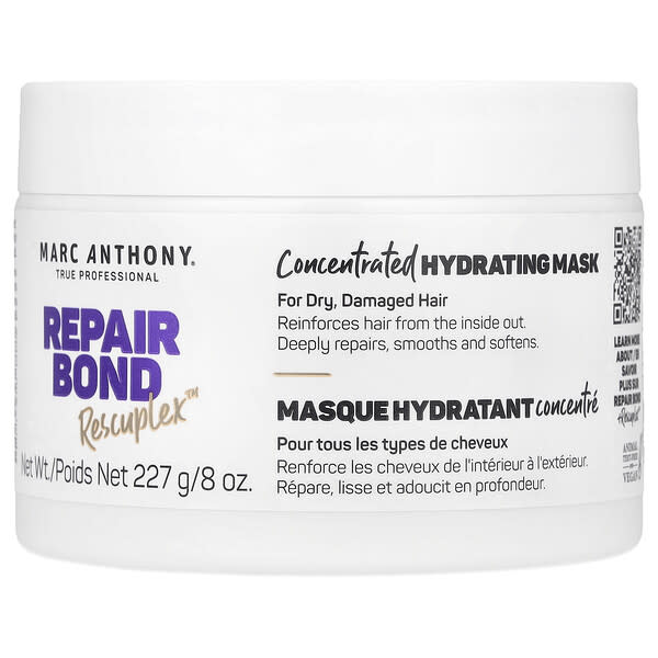 Marc Anthony‏, Repair Bond‏, ™Rescuplex, מסכת לחות מרוכזת, 227 גרם (8 אונקיות)