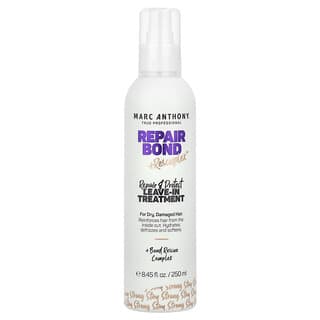 Marc Anthony, Repair Bond + Rescuplex™, Tratamiento sin enjuague que repara y protege, 250 ml (8,45 oz. líq.)