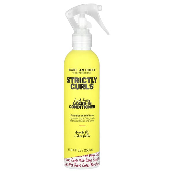 Marc Anthony, Strictly Curls®, 컬 엔비 리브-인 컨디셔너, 아보카도 오일 + 시어버터, 250ml(8.4fl oz)