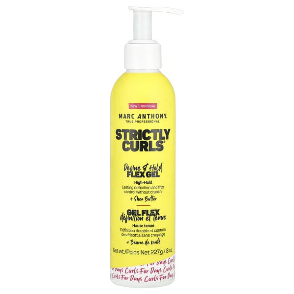 Marc Anthony, Strictly Curls®, Define & Hold Flex 젤, 227g(8oz)