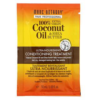 Marc Anthony, 100% кокосовое масло первого отжима и масло ши, кондиционирующее средство, 50 мл (1,69 жидк. Унции)