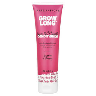 Marc Anthony, Grow Long™（グローロング）、スーパー ファスト ストレングス コンディショナー、カフェイン＋ジンセン、250ml（8.4液量オンス）