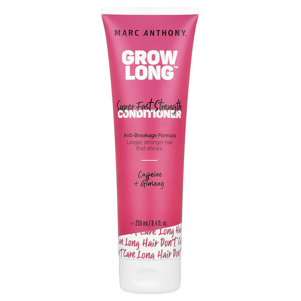 Marc Anthony, Grow Long™, 슈퍼 패스트 스트렝스 컨디셔너, 카페인 + 인삼, 250ml(8.4fl oz)