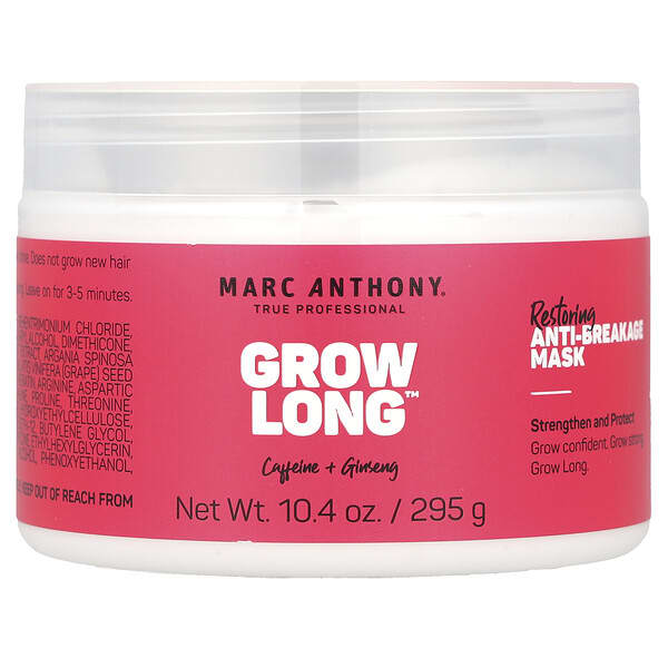 Marc Anthony, Grow Long™, 리스토어, 안티 브레이키지 헤어 마스크, 295g(10.4oz)