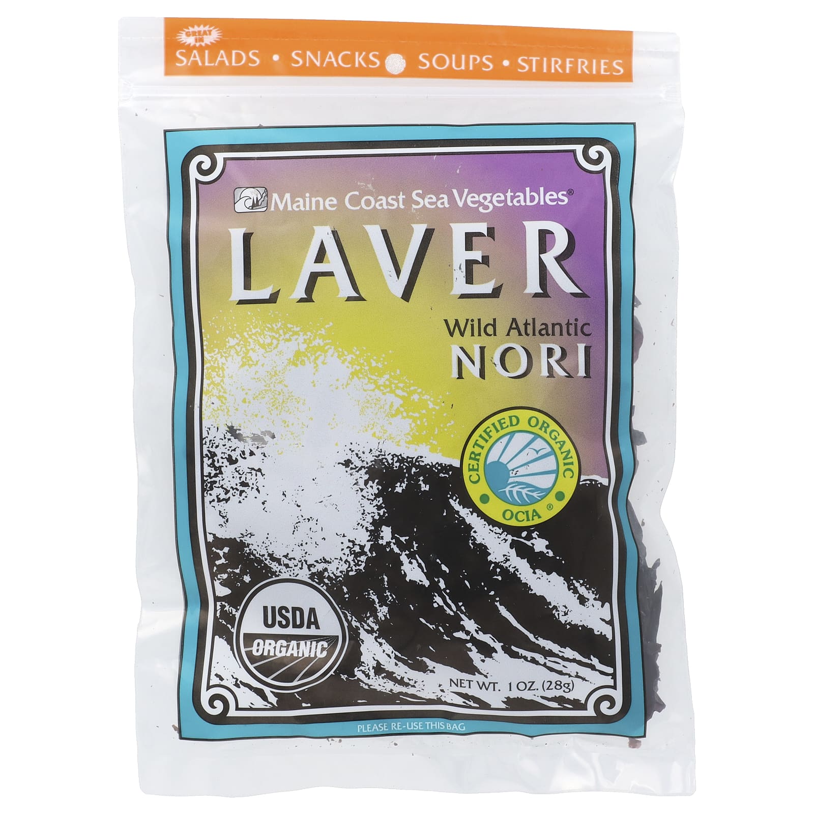 Laver, Wild Atlantic Nori, 1 oz (28 g)