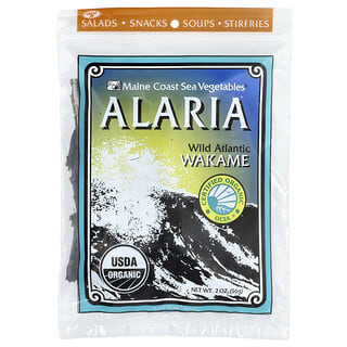 Maine Coast Sea Vegetables, Alaria, Wakame silvestre del Atlántico, 56 g (2 oz)