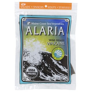 Maine Coast Sea Vegetables, Alaria, Wakame silvestre del Atlántico, 56 g (2 oz)