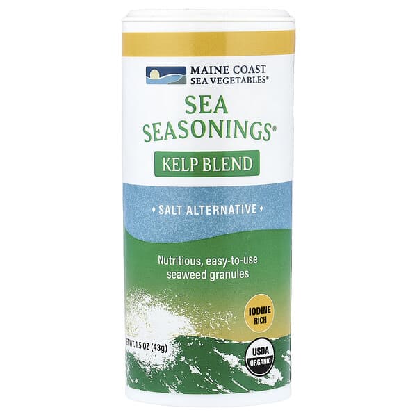 Maine Coast Sea Vegetables, Sea Seasonings®, 해조류 혼합물, 43g(1.5oz)