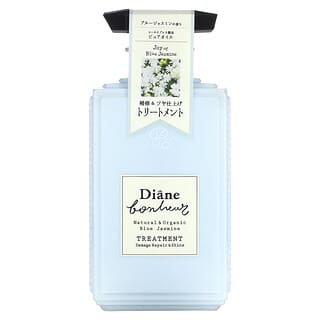 Moist Diane, Tratamiento de reparación de daños y brillo, Jazmín azul`` 500 ml (16,9 oz. Líq.)