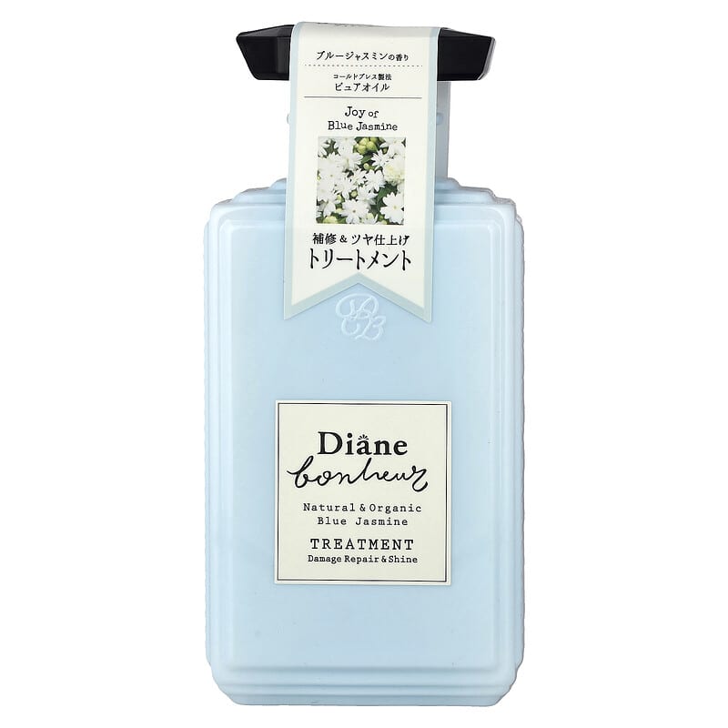 Damage Repair & Shine Treatment, Blue Jasmine, 16.9 fl oz (500 ml)