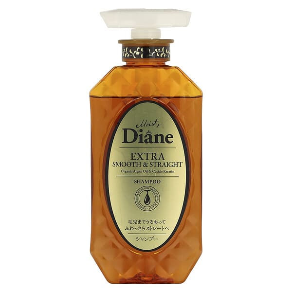 Moist Diane, Extra Smooth &amp; Straight Shampoo, 15.2 fl oz (450 ml)