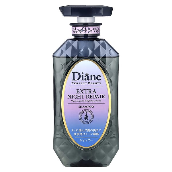 Moist Diane, 샴푸, 엑스트라 나이트 리페어, 450ml(15.22oz)