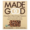 Crispy Squares, Chocolate Chip, 6 Bars, 0.78 oz (22 g) Each