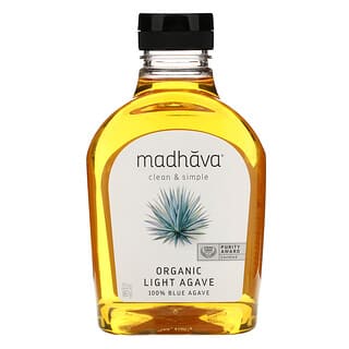 Madhava Natural Sweeteners, عضوي، الضوء الذهبي، الصبار الأزرق ، محلي مخفض لنسبة السكر في الدم، 23.5 أوقية (667 غرام)