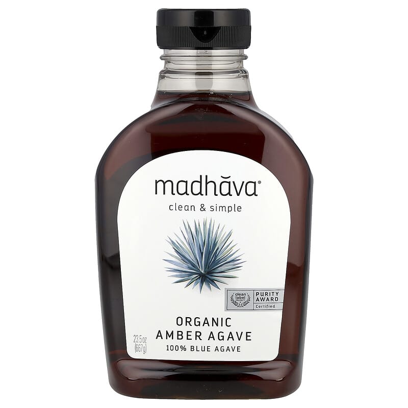 Organic Amber unbehandelte Blaue Agave, 23,5 oz (667 g)