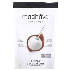 Madhava Natural Sweeteners, Clean & Simple, Simpla Zero Calorie, Allulose Sweetener, 12 oz (340 g)