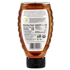 オーガニックゴールデンハニー、無ろ過、454g（16オンス）