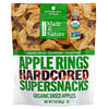 Organic Dried Apple Rings, Hardcored Supersnacks, 3 oz (85 g)