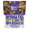 Organic Dried Smyrna Figs, Soft & Sultry Supersnacks, 7 oz (198 g)