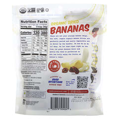 Made in Nature, Plátano orgánico deshidratado, Producto madurado en la planta y sin azufre, 113 g (4 oz)