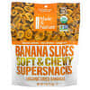 Organic Dried Banana Slices, Soft & Chewy Supersnacks, 4 oz (113 g)