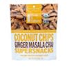 Organic Coconut Chips, Ginger Masala Chai Supersnacks, 3.0 oz (85 g)