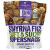 Organic Dried Smyrna Figs, Soft & Sultry Supersnacks, 1 lb (454 g)