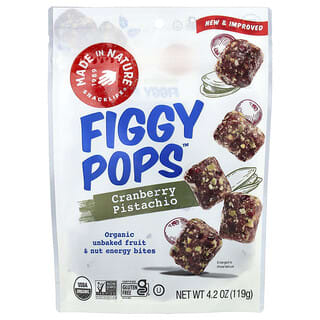 Made in Nature, Figgy Pops, tranbär pistage, 4.2 oz (119 g)