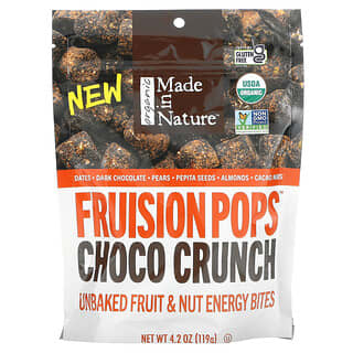 Made in Nature, Organic Figgy Pops, Supersnacks، كرنش شوكولاته، 4.2 أوقية (119 جم)