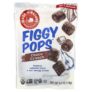 Made in Nature, Figgy Pops, Choco Crunch, 4,2 oz (119 g)