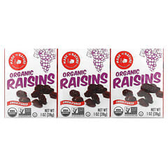 Kamelur raisins secs BIO noirs non sulfurés, aromatiques délicatement  séchés et non sucrés de haute qualité pour affiner le muesli 1 kg (Lot de 1)