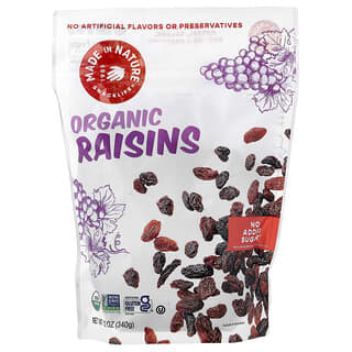 Made in Nature, Organic Raisins, Bio-Rosinen, 340 g (12 oz.)