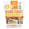 Second Chances Bananas, בננות אורגניות מעובדות, אריזה אחת (6), 35 גרם (1.25 אונקיות) כל אחת