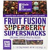 Fusion de fruits bio, Superberry Supersnacks, 5 paquets, 28 g (1 oz) chacun