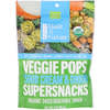 Organic Veggie Pops، "قشطة حامضة" وبصل سوبرسناكس، 3 أوقية (85 جم)