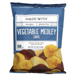 Made With, Vegetable Medley Chips, 5.5 oz (156 g)