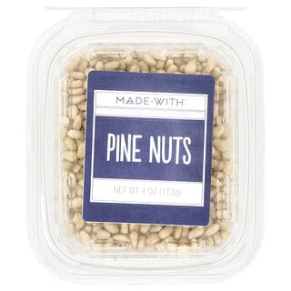 Made With, Pine Nuts, Pinienkerne, 113 g (4 oz.)