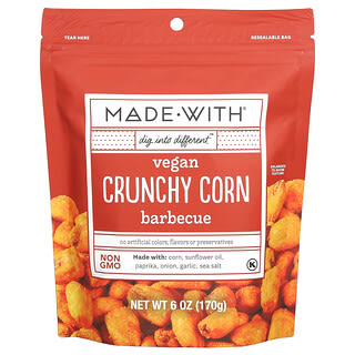 Made With, Vegan Crunchy Corn, Barbecue, 6 oz (170 g)