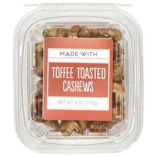 Made With, Toffee Toasted Cashews, 6 oz (170 g)