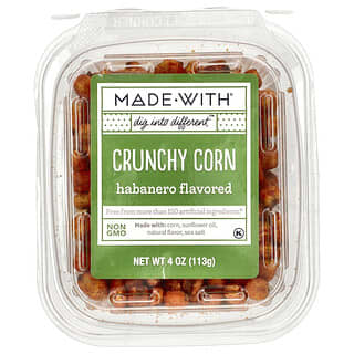 Made With, Crunchy Corn, Habanero, 4 oz (113 g)