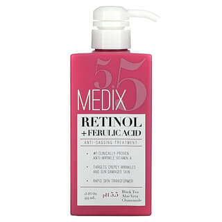 Medix 5.5, Retinol y ácido ferúlico, Tratamiento contra la flacidez, 444 ml (15 oz. Líq.)