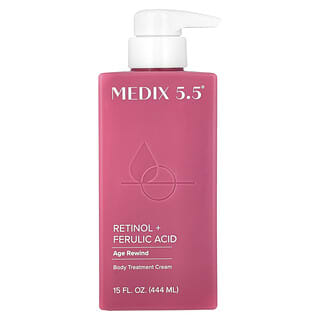 Medix 5.5, Retinol + Ácido Ferúlico, Tratamento Anti-Flutuante, 444 ml (15 fl oz)